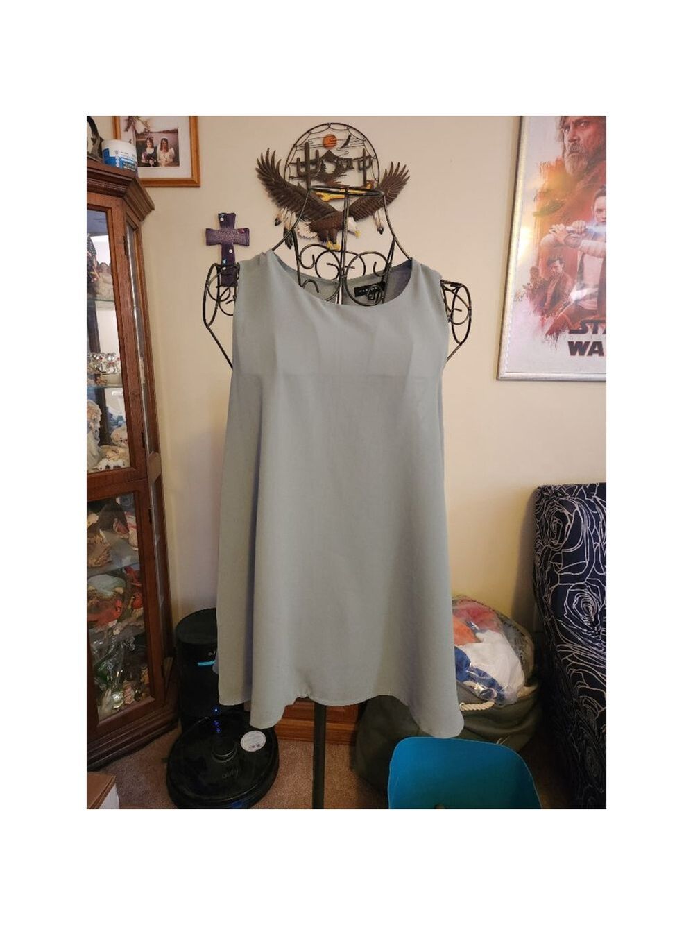 Pleione Double Layer Woven Tank Nwot